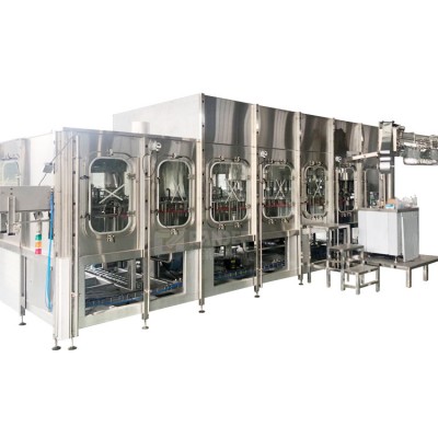 Automatic aseptic cold juice washing filling sealing machine