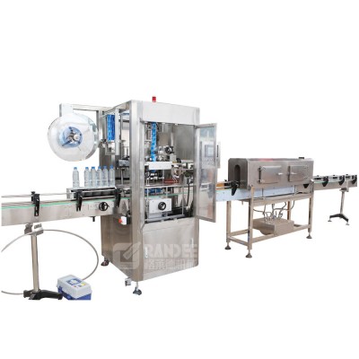 Automatic Bottle Sleeve Labeling Machine Heat Shrink Tunnel